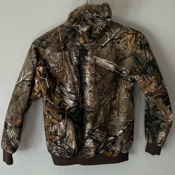 Game Winner Camouflage RealTree Hunting Coat/Jacket Child’s Size Small - Picture 8 of 9